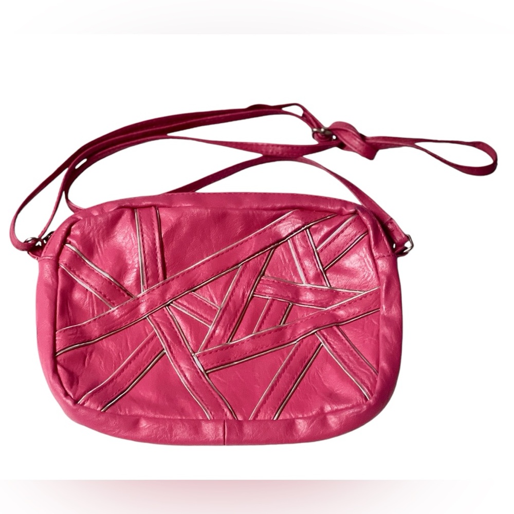 Vintage Candie’s Crossbody, Hot Pink Purse, shoulder bag, Y2K